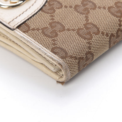 Gucci Monogram New Britt Continental Wallet Off White 10 of 13