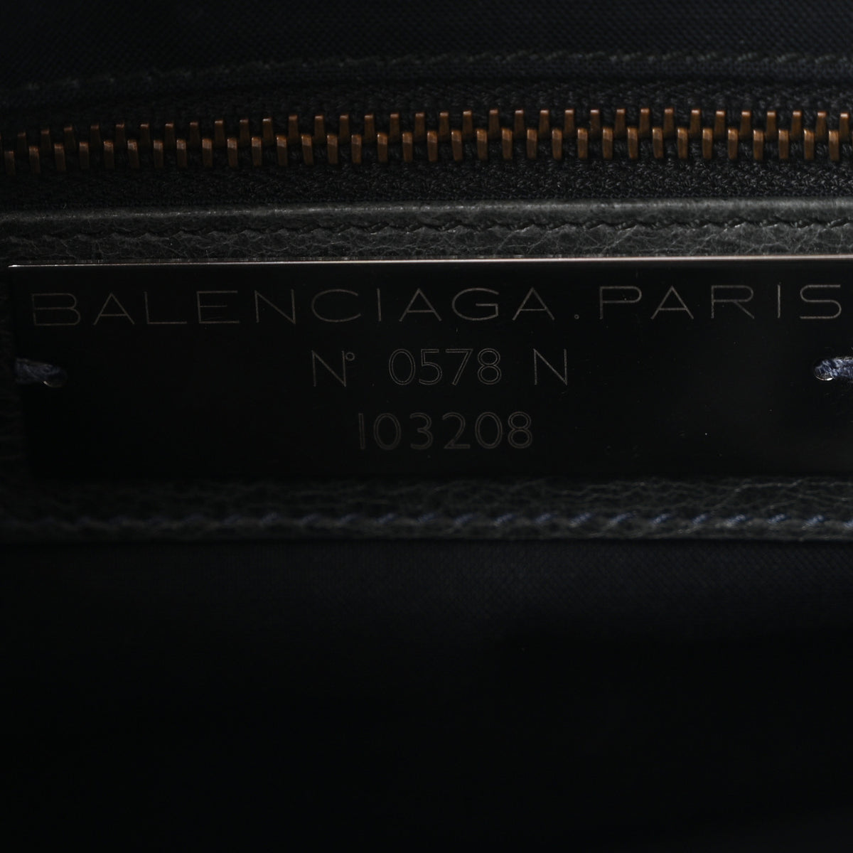 Balenciaga Agneau Classic Hardware First Anthracite 7 of 11