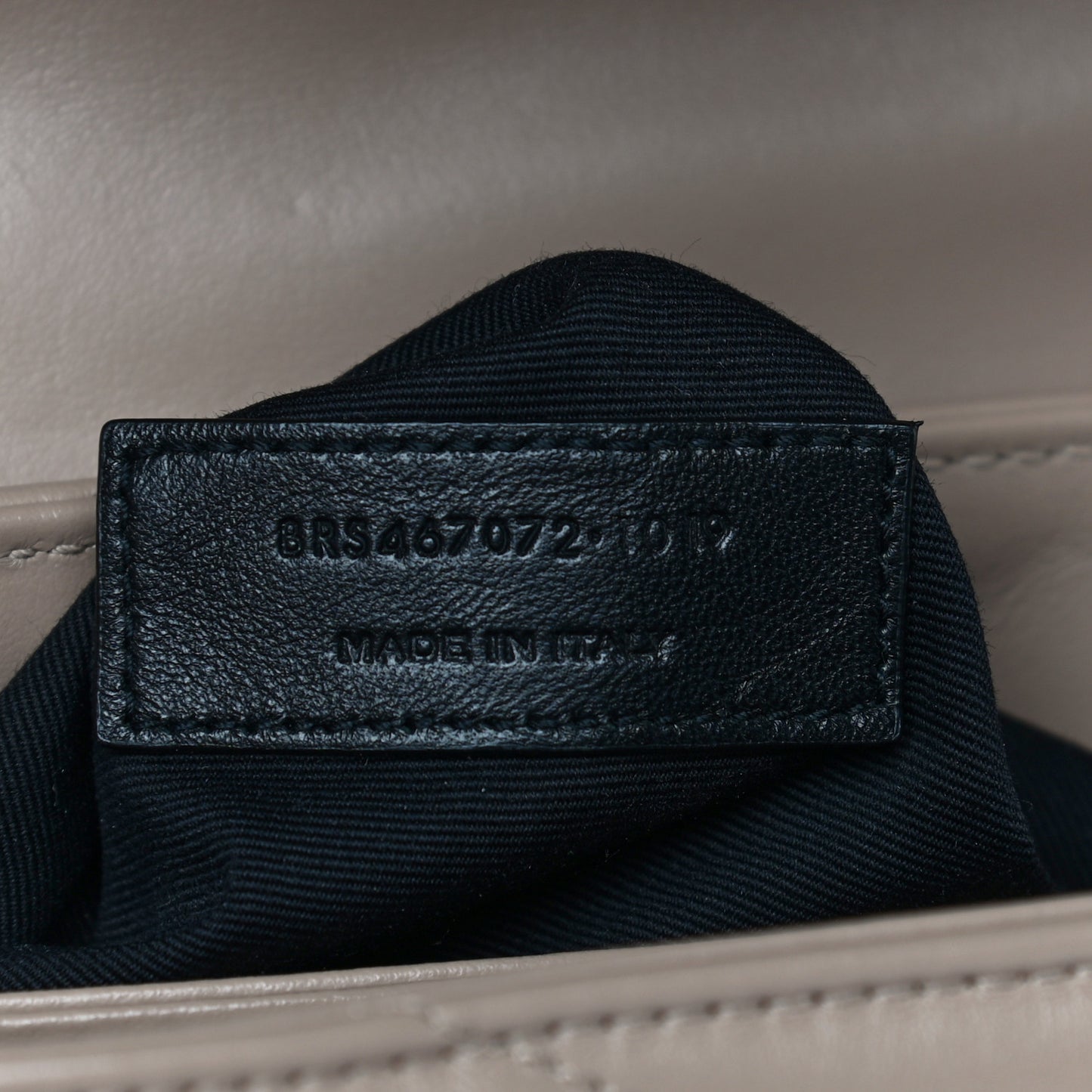 Calfskin Y Quilted Monogram Toy Loulou Crossbody Bag Latte