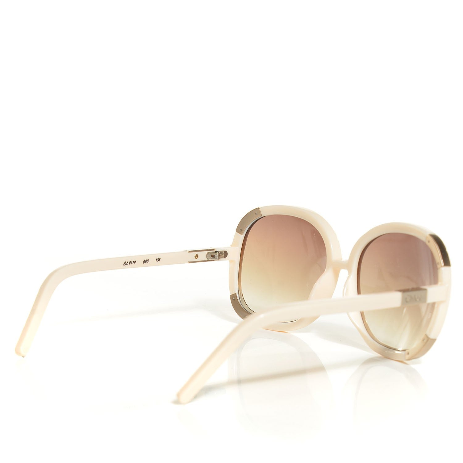 Chloe Myrte Oversized Sunglasses 2119 Cream 2 of 5
