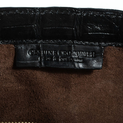 Nancy Gonzalez Crocodile Clutch Black 7 of 8