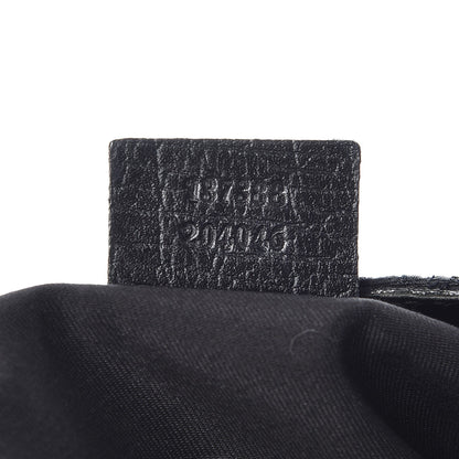 Gucci Monogram Web Hasler Hobo Black 8 of 8