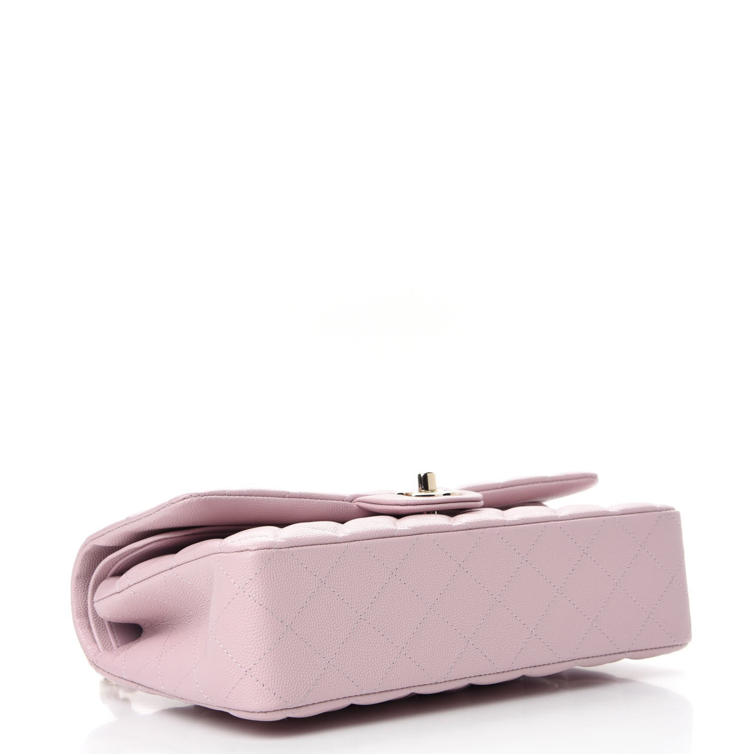Chanel Caviar Quilted Medium Double Flap Light Pink 4 of 12
