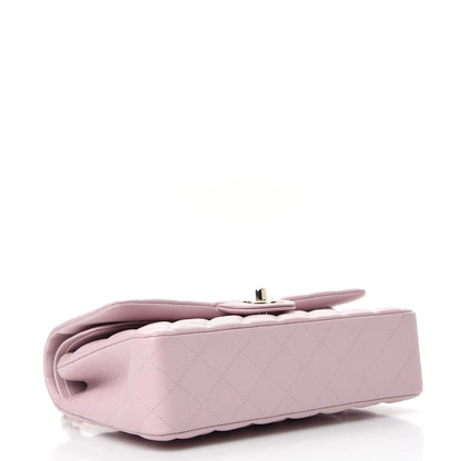 Chanel Caviar Quilted Medium Double Flap Light Pink 4 of 12