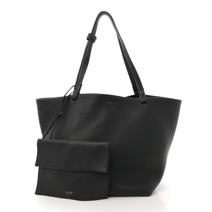 The Row Grained Calfskin Park Tote Three Black 2 of 11
