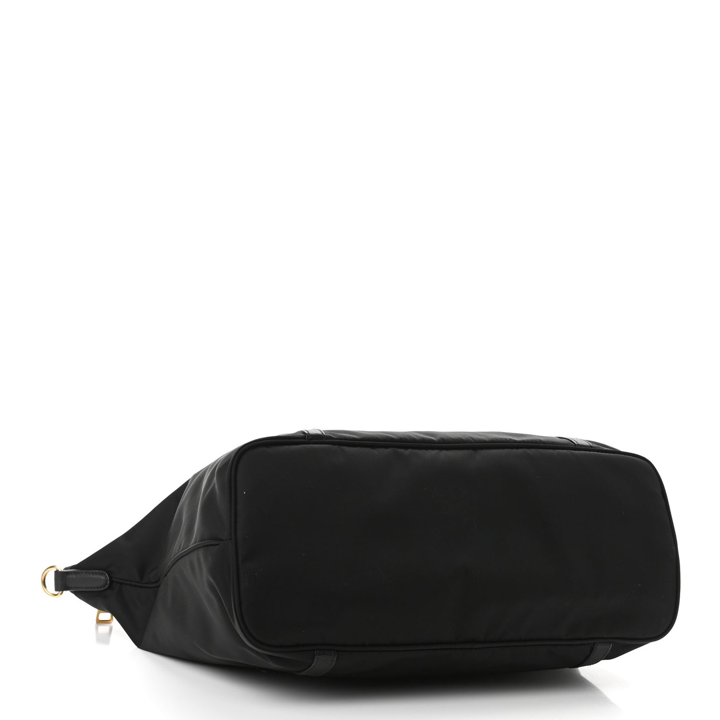 Tessuto Nylon Saffiano Tote Black