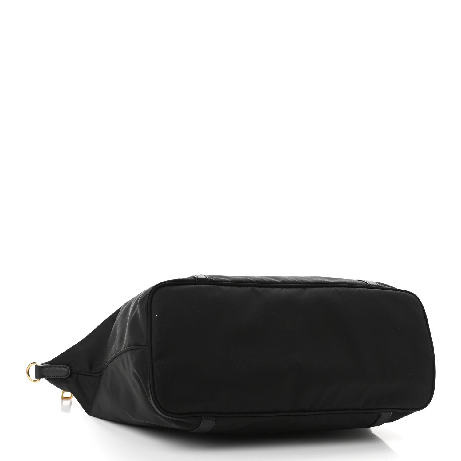 Prada Tessuto Nylon Saffiano Tote Black 4 of 10