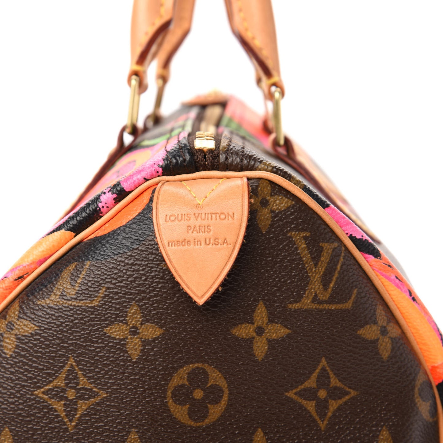 Monogram Roses Speedy 30