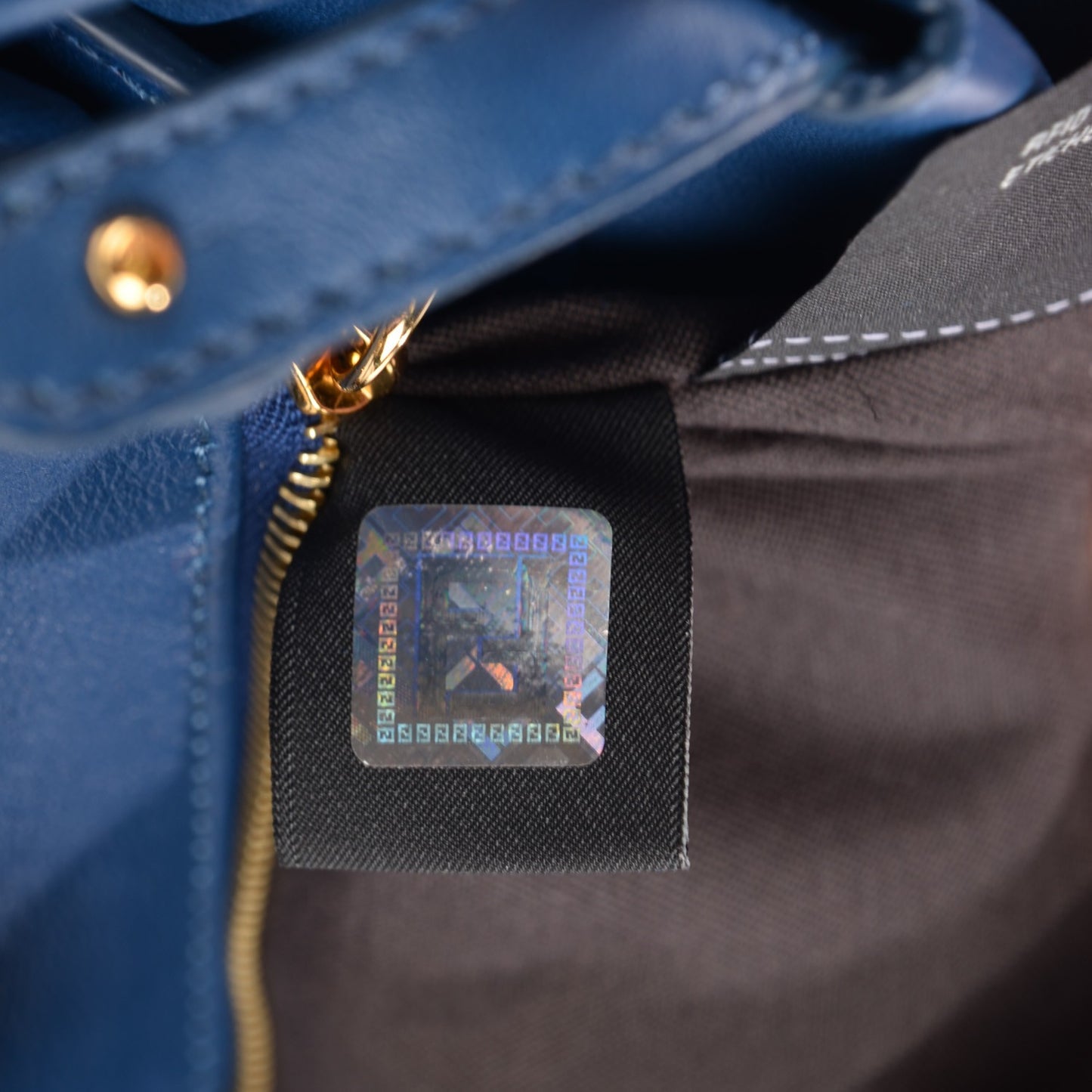 Nappa Mini Peekaboo Iconic Satchel Iris