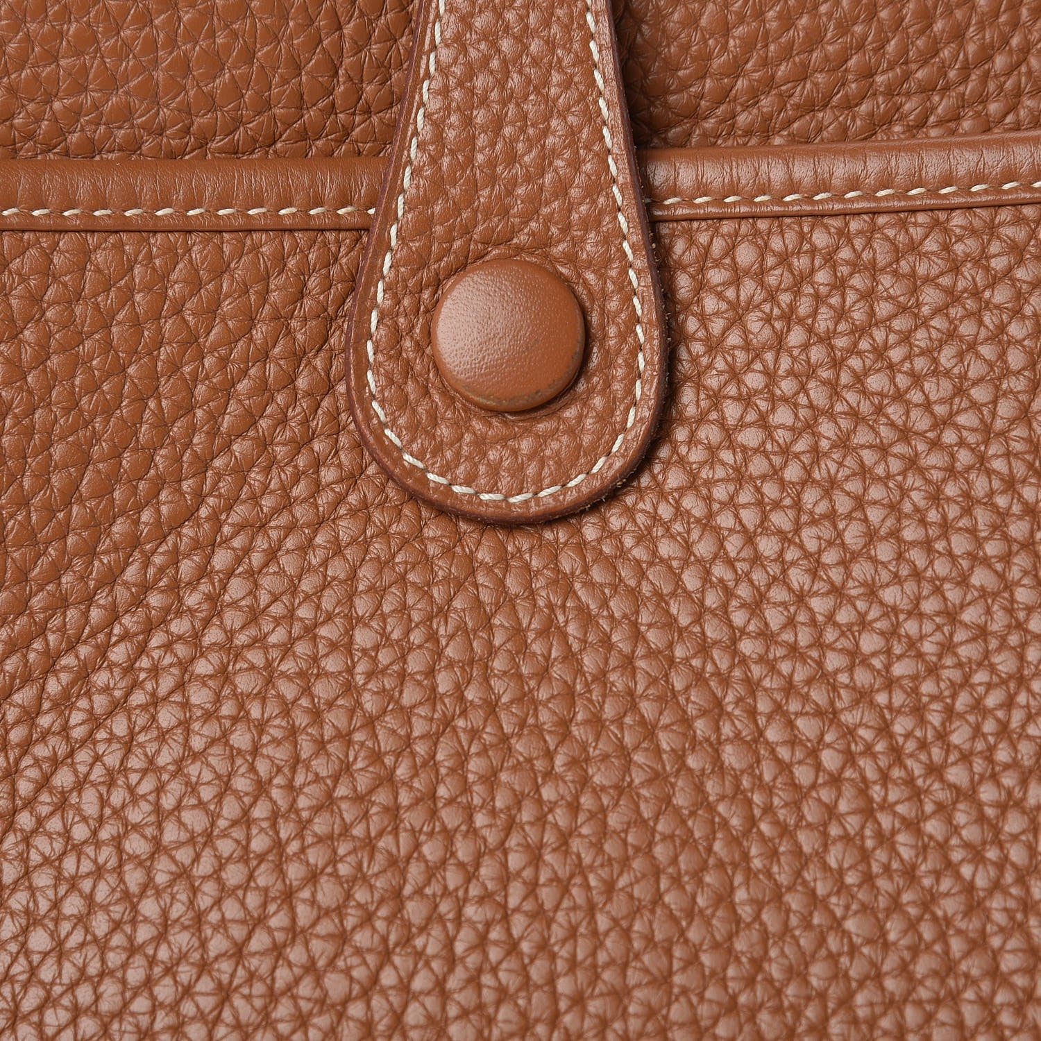 Hermes Taurillon Clemence Evelyne III PM Gold 9 of 11