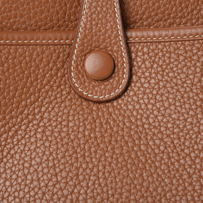 Hermes Taurillon Clemence Evelyne III PM Gold 9 of 11