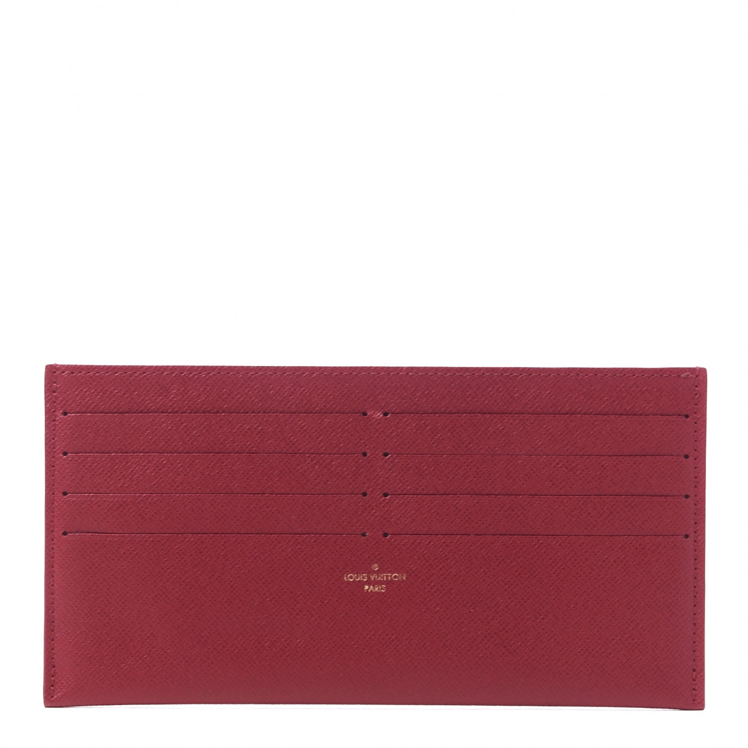 Louis Vuitton Calfskin Felicie Card Holder Insert Fuchsia 1 of 7