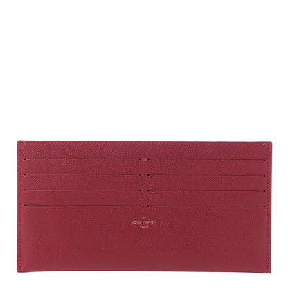 Louis Vuitton Calfskin Felicie Card Holder Insert Fuchsia 1 of 7