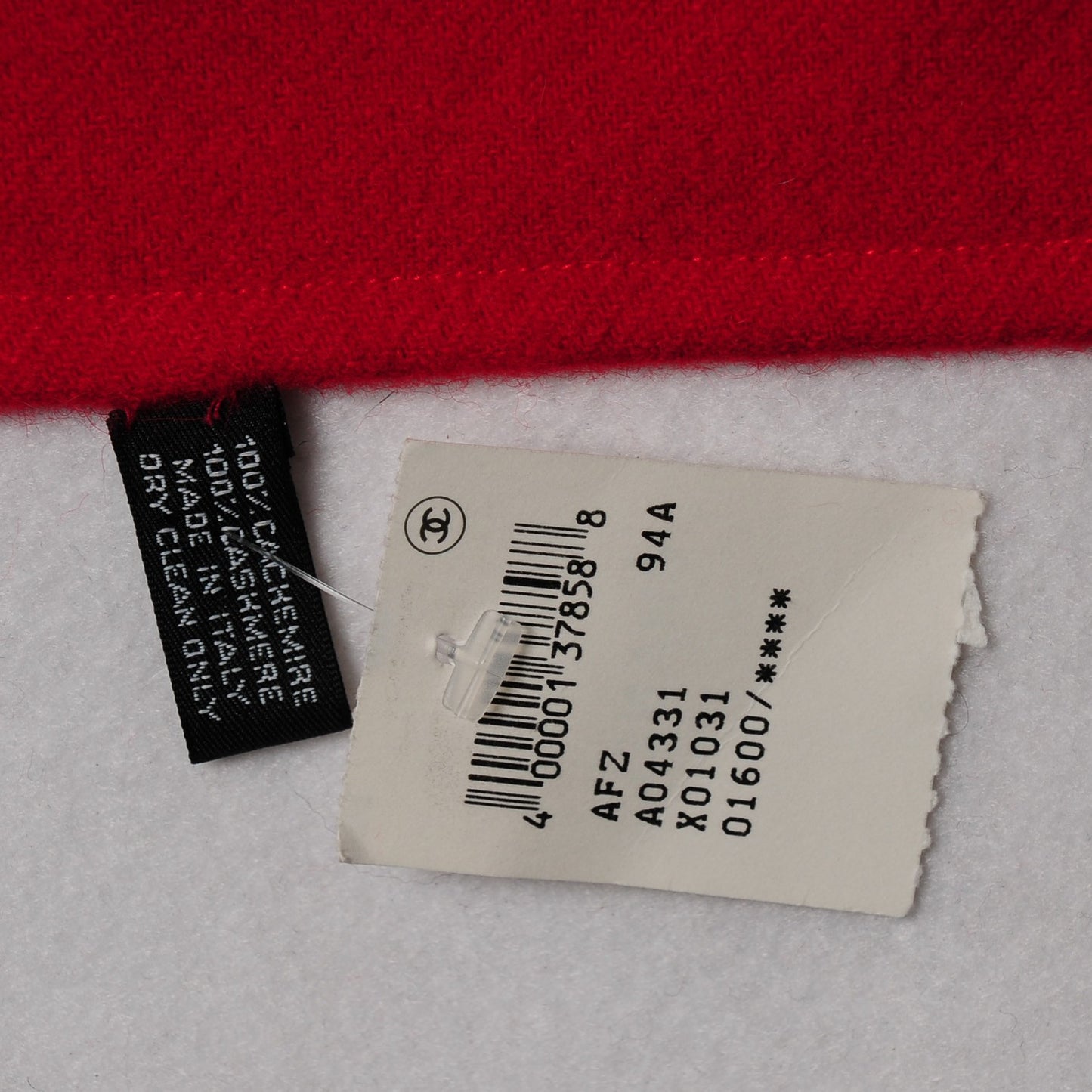 Cashmere American Flag Blanket