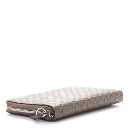 Gucci Microguccissima Large Zip Around Organizer Wallet Acero 4 of 7