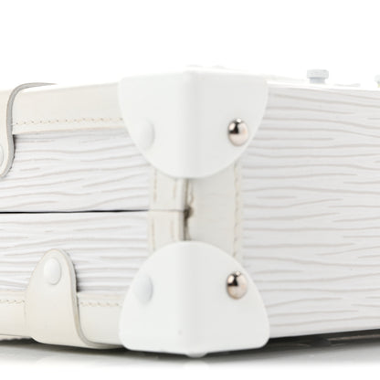 Louis Vuitton Epi Monochrome Petite Malle White 8 of 14