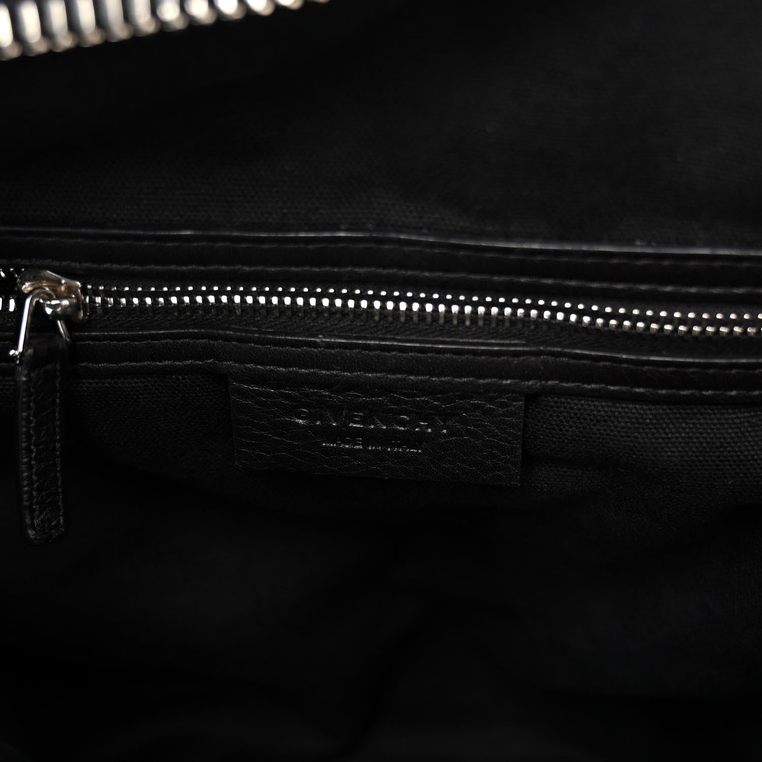 Givenchy Waxy Grained Calfskin Studded Medium Nightingale Black 6 of 11