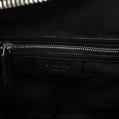 Givenchy Waxy Grained Calfskin Studded Medium Nightingale Black 6 of 11