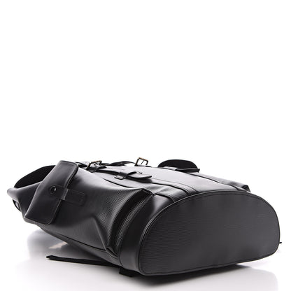 Louis Vuitton Epi Christopher Backpack PM Black 3 of 12