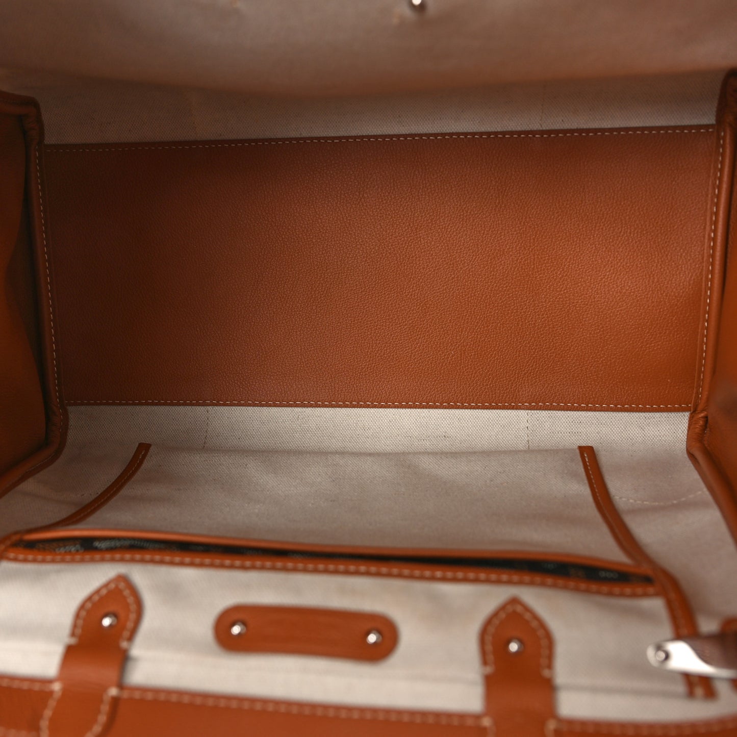 Goyardine Saigon Tote Black Gold