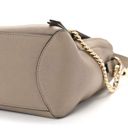 Chloe Calfskin Medium Faye Day Shoulder Bag Motty Grey 12 of 12