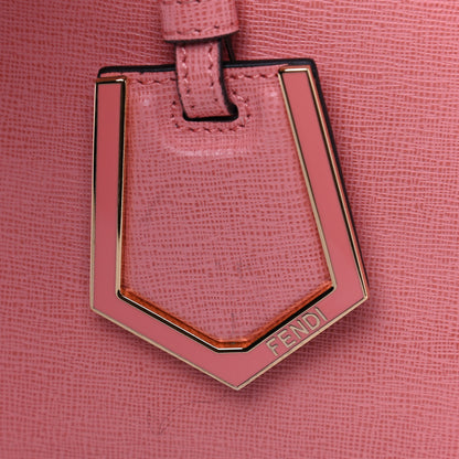 Fendi Vitello Elite Petite 2Jours Tote Pesca 6 of 6