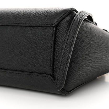 Celine Grained Calfskin Nano Belt Bag Black 10 of 12