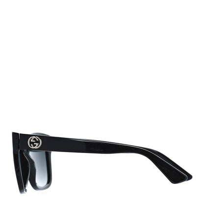 Gucci Acetate Square Frame Sunglasses GG0032S Black 2 of 7