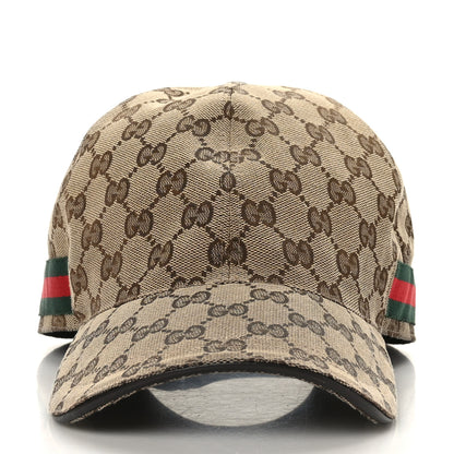 Gucci Monogram Web Baseball Hat L Beige Cocoa 2 of 9