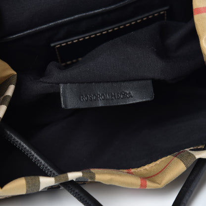 Burberry Vintage Check Small Rucksack Backpack Antique Yellow 8 of 10