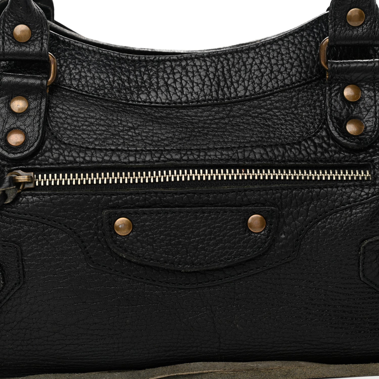 Balenciaga Pebbled Caribou Classic Hardware First Black 7 of 14