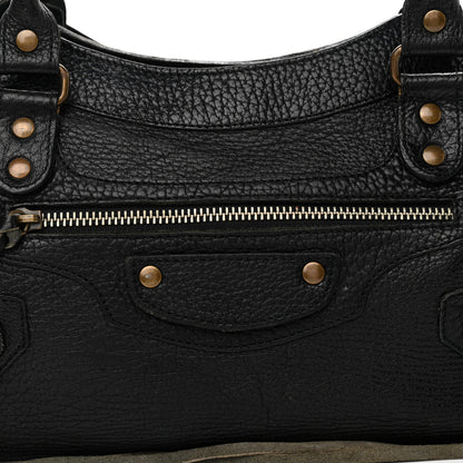 Balenciaga Pebbled Caribou Classic Hardware First Black 7 of 14
