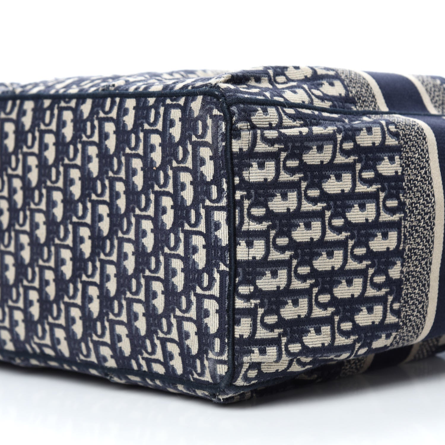 Christian Dior Oblique Catherine Tote Blue 7 of 12