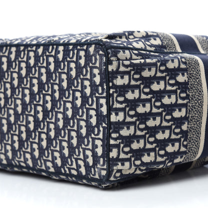 Christian Dior Oblique Catherine Tote Blue 7 of 12