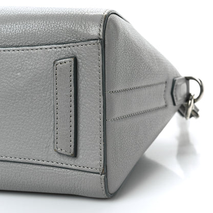 Givenchy Sugar Goatskin Mini Antigona Pearl Grey 7 of 10