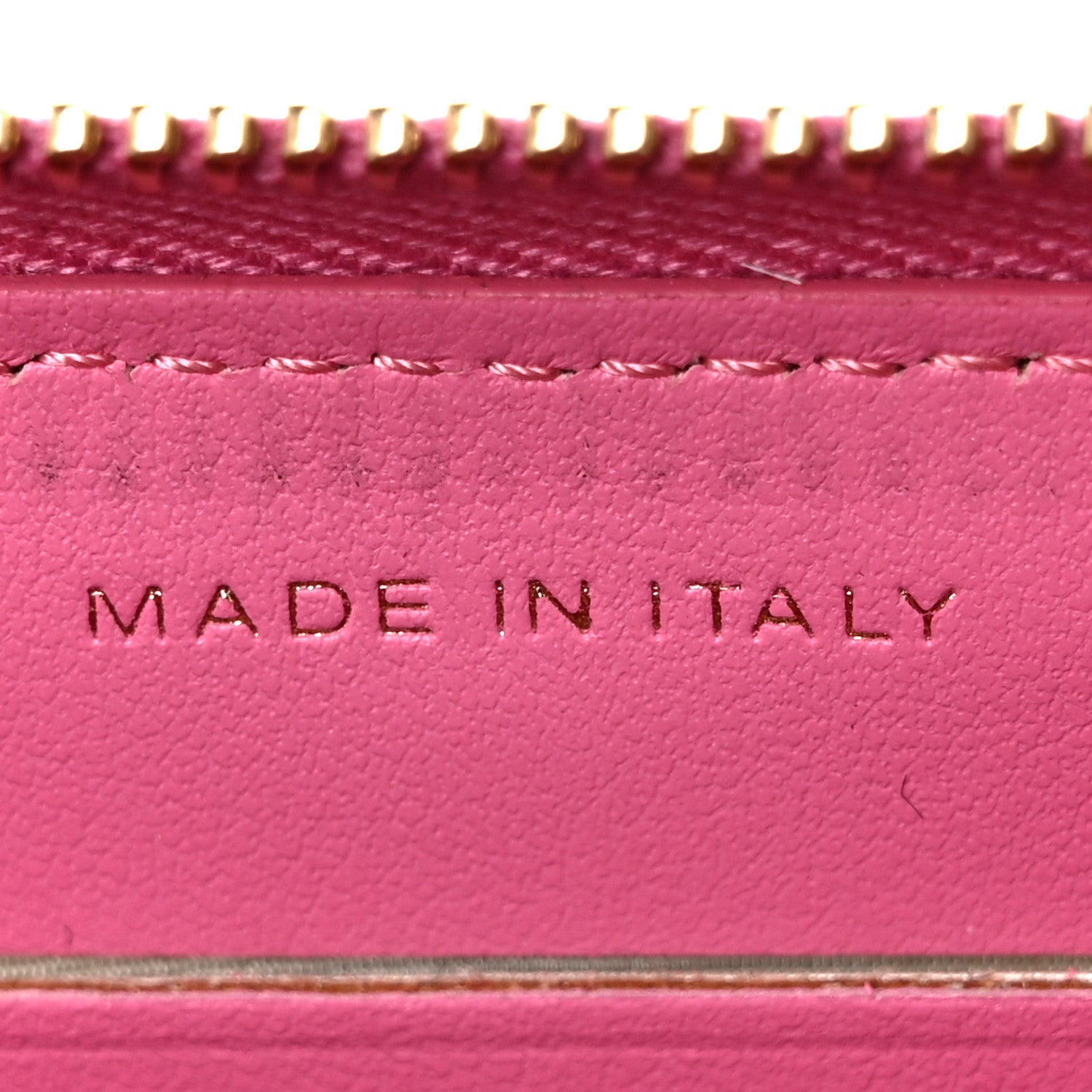 Chanel Caviar Quilted Medium Zip Around Wallet Pink 7 of 11