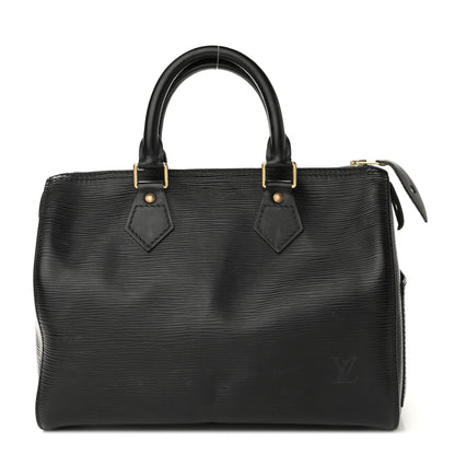 Louis Vuitton Epi Speedy 25 Black 1 of 9