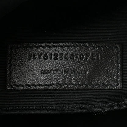 Saint Laurent Calfskin Matelasse Monogram Lou Camera Bag Navy 7 of 10