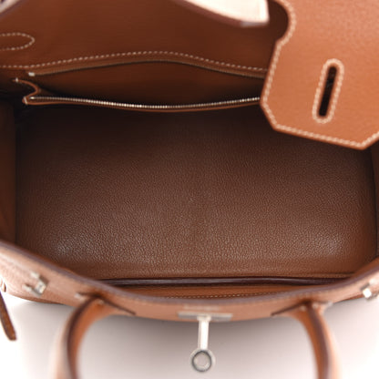 Hermes Togo Birkin 30 Gold 5 of 13