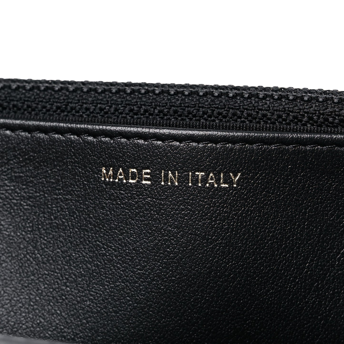 Caviar Quilted CC Filigree Wallet On Chain WOC Black