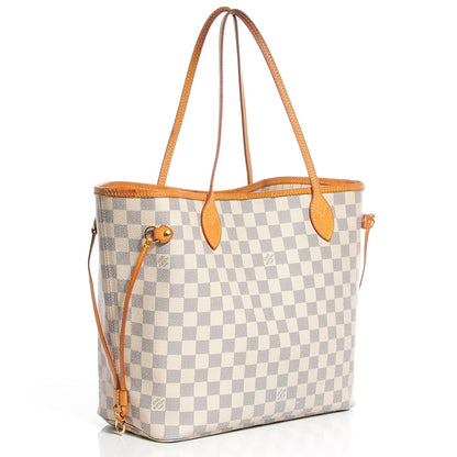 Louis Vuitton Damier Azur Neverfull MM 3 of 7
