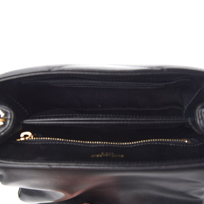 Saint Laurent Calfskin Y Quilted Monogram Toy Loulou Crossbody Bag Black 5 of 12