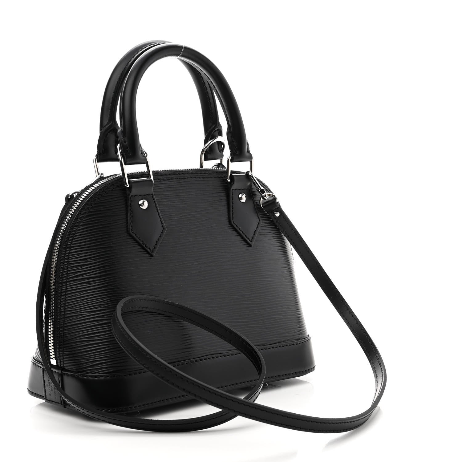 Louis Vuitton Epi Alma BB Black 3 of 9