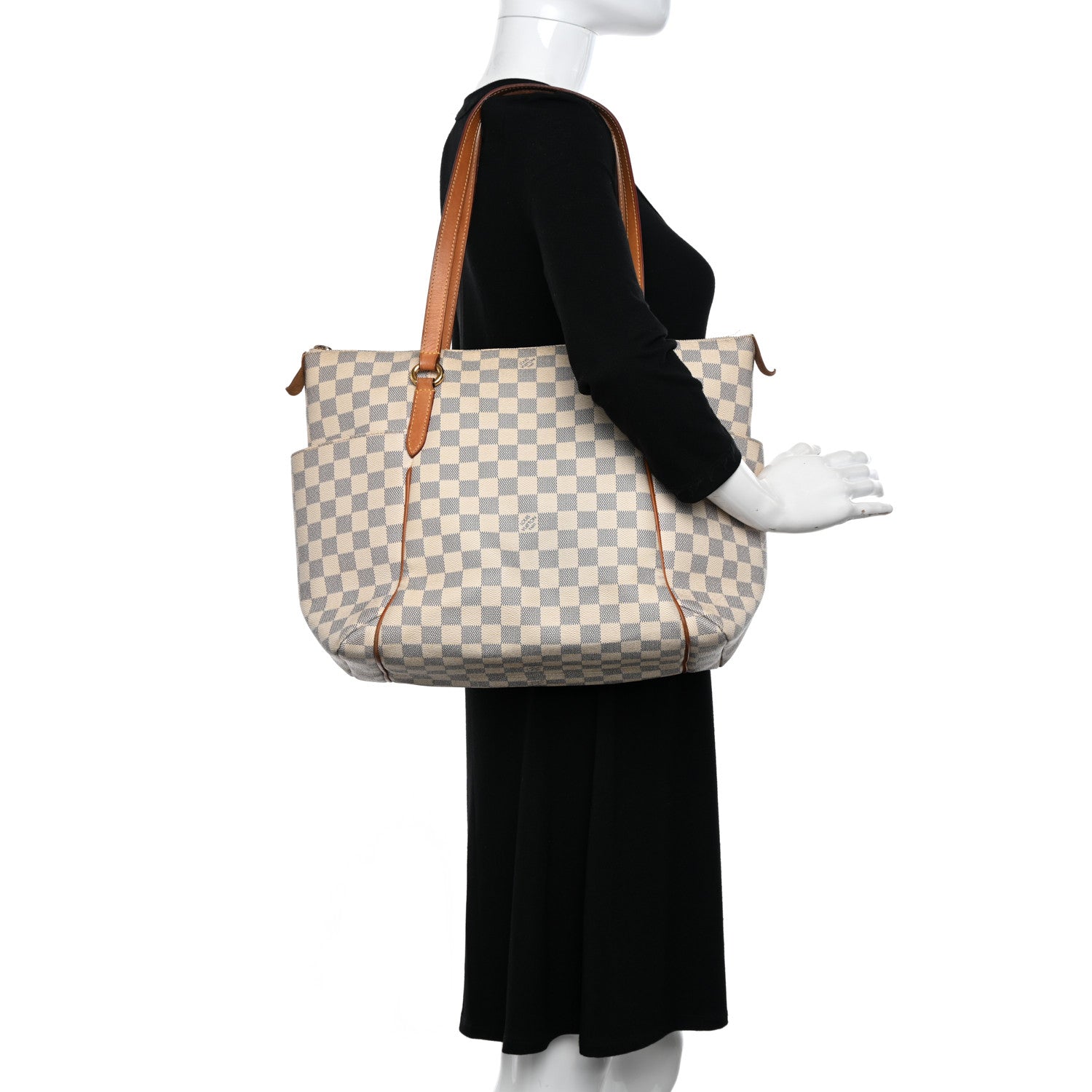 Louis Vuitton Damier Azur Totally MM 2 of 14