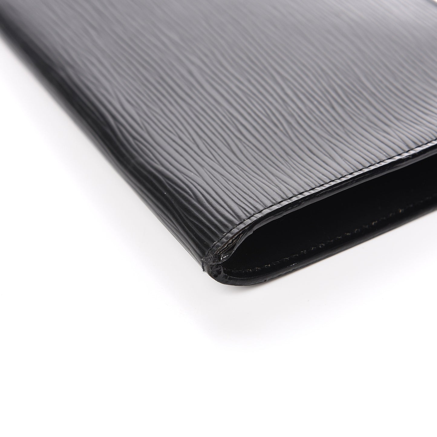 Epi Pochette Accessories 24 Black