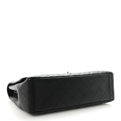 Chanel Caviar Maxi Single Flap Black 4 of 10