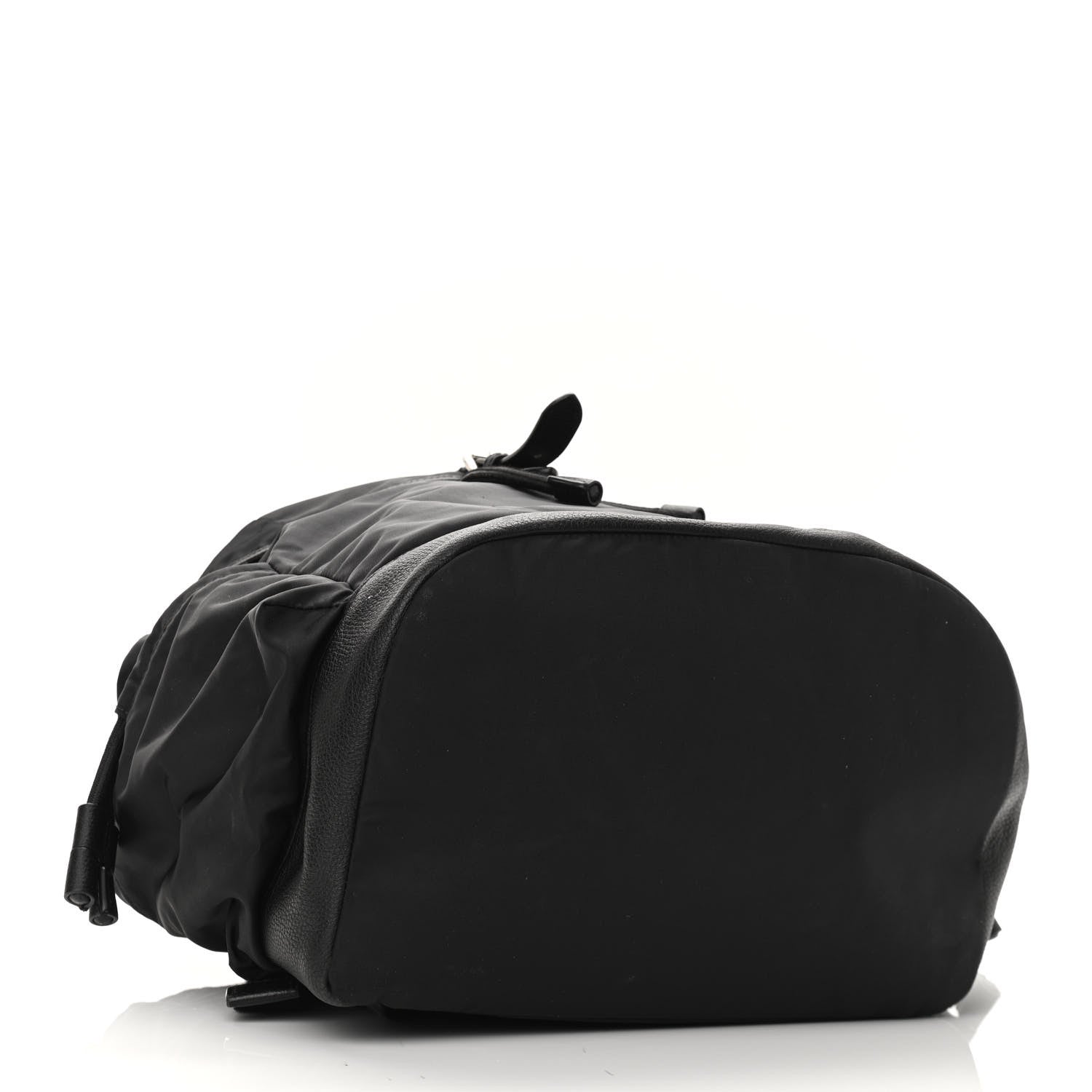 Burberry Nylon Grained Calfskin Watson Diaper Bag Black 4 of 11