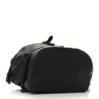 Burberry Nylon Grained Calfskin Watson Diaper Bag Black 4 of 11