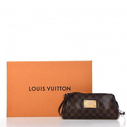 Louis Vuitton Damier Ebene Eva Clutch 11 of 11