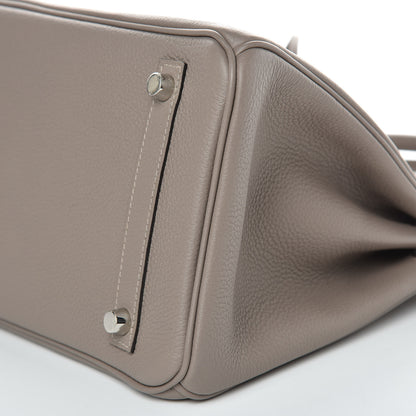 Hermes Togo Birkin 30 Gris Asphalte 29 of 31